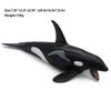 Wei Long Sea Animals Simulation Ocean Whale Toy Model Figures Toy Model Birthrday Gift Party School Project Favors Toys for Kid Boys Girls(Killer Whale)