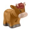 Replacement Part for Fisher-Price Little-People Christmas Nativity Playset - HPP89 ~ Replacement Brown Cow Figure
