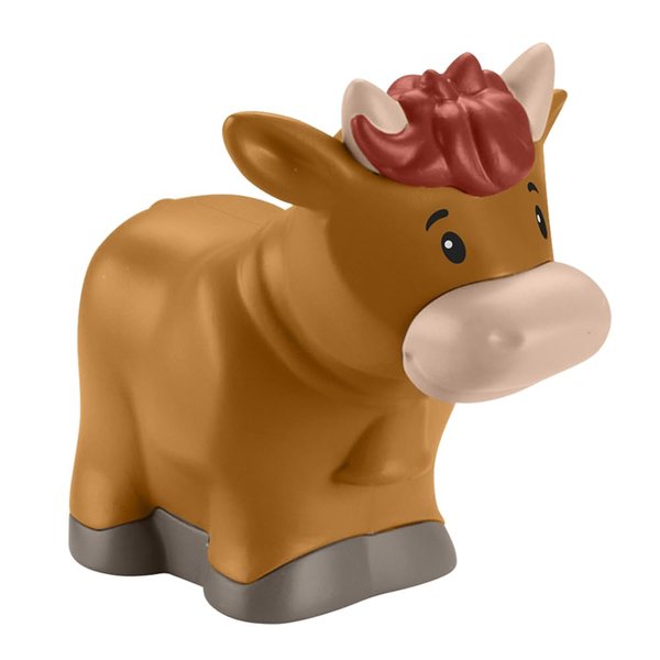 Replacement Part for Fisher-Price Little-People Christmas Nativity Playset - HPP89 ~ Replacement Brown Cow Figure