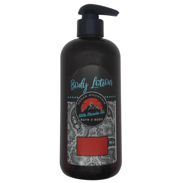 Cedar Mountain Strawberry Jam Scented Body Lotion with Marula Oil, 16 Oz