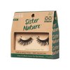 KISS Lashes Sister Nature False Eyelashes, Easy to Wear & Easier on the Planet, 100% Natural Hair, Wispy and Fluffy Lash Finish, Reusable - Sage, 1 Pair Sage 1 Count (Pack of 1)