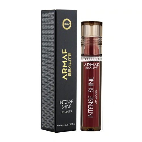 Armaf Beauté Intense Shine Lip Gloss - Moisturizing Non-Sticky Lip Gloss For High Shine, Peach, 3.2g/0.11 oz