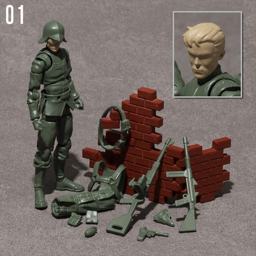 Megahouse - Mobile Suit Gundam - Principilaty of Zeon General Soldier 01~03 Set (Packaging with Special Box), G.M.G. Professional Collectible Figure