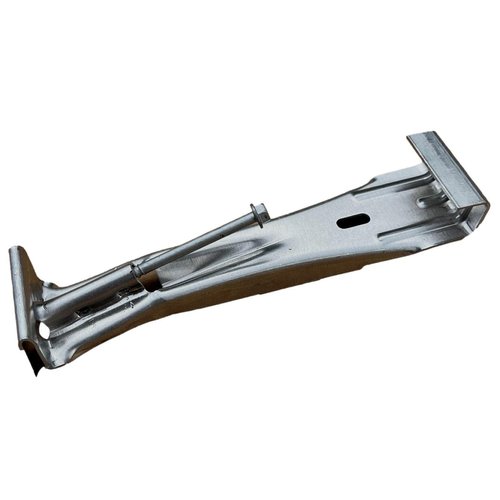 6 Inch Quick Hidden Rain Gutter Hanger Bracket Incudes Pre-Inserted Screw (25 Pack)