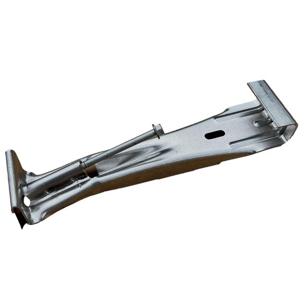 6 Inch Quick Hidden Rain Gutter Hanger Bracket Incudes Pre-Inserted Screw (25 Pack)
