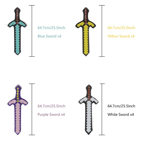 Mkork&fzsx Inflatable sword toy Weapons Sword kid Party Favors ( pack of 16 )