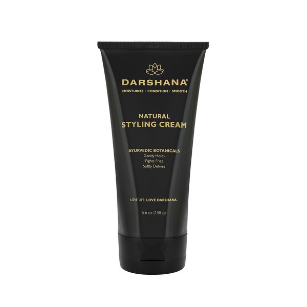 Darshana Natural Styling Cream, Curl Cream with Ayurvedic Botanicals, Flexible All-Day-Hold