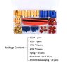 FPVKing 102pcs XT60 / XT90 / EC3 / EC5 / T-Plug Deans /3.5mm Banana Plug Male Female Connectors Adapter with Heat Shrink Tubing for RC ESC Lipo Battery Motor Accessories