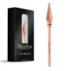 MelodySusie Professional Tapered Nib Nail Drill Bit, 3/32'' Carbide Tungsten Multi-function Bit, Suitable for Manicure Pedicure Cuticle Gel Polishing, Technicians Bit, Rose Gold, Series Bit-M, Fine