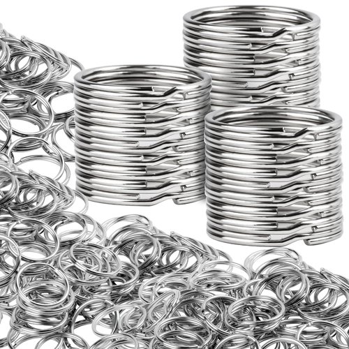 MAQIHAN 100pcs Key Ring - Metal Key Chain Ring For Keychain Of Home Car School Office Diy Crafts Dog Ring And Other Keys Attachment 1 Inch.