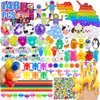 Party Favors Treasure Prizes Box - 148 PCS Party Favors for Classroom Kid 8-12, Fidget Toys Gift for Christmas Birthday, Carnival Game Prizes in Bulk, Pinata Filler Goodie Bag Stuffers for Boys Girls