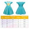 SHELOVESIT Girls Superhero Cosplay Costume Kitties Dress Movie Character Cat Dress Up Outfits - 110cm/4T-5T - Blue