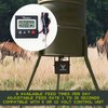 Highwild 6V/12V Universal Game Feeder Digital Timer - Hunting Deer Feeder Timer - Up to 8 Different Feed Times A Day - Adjustable Feed Rate