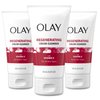 Olay Regenerist Regenerating Cream Cleanser Face Wash, 5 fl oz, Pack of 3