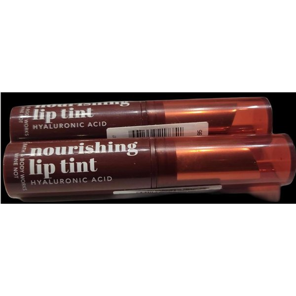 2 LIP GLOSS Nourishing Lip Tint With Hyaluronic Acid .08 oz