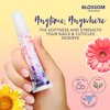 Blossom On the Mend Restoring Scented Portable Cuticle Oil Tube for Travel with Brush Tip, Infused with Real Flowers, 0.34 fl. oz/10ml, Spring Bouquet