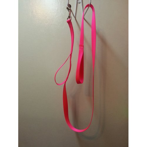 Two Handle Dog Leash Training or Better Control Six FT. (Pink)