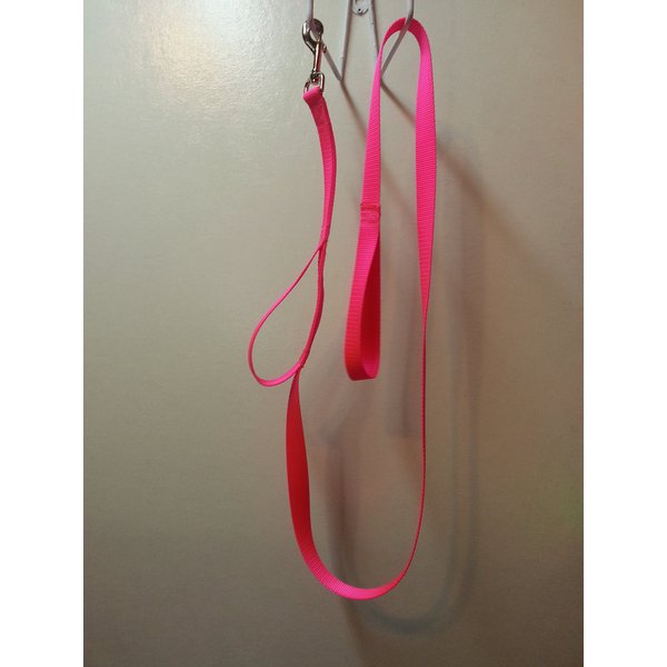 Two Handle Dog Leash Training or Better Control Six FT. (Pink)