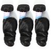 EMOL Loose Wave Bundles Human Hair Weave 3 Bundles Virgin Brazilian Loose Wavy Human Hair Weft Big Loose Spiral Wand Curls Short Hair Bundles Natural Black Human Hair Extensions 10 10 10 Inch