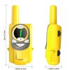 Insforfich Walkie Talkies for Kids,Kids Toys Long Range 2 Way aRadio,Kids Walkie Talkie for Birthday Gifts Outdoor Camping Family Trip (Yellow)