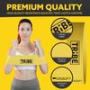 Fabric Resistance Bands Set for Workouts Yellow (X-Light Set of 5)