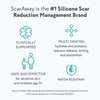 ScarAway Advanced Clear Silicone Scar Sheets, Medical Grade Silicone Strips (1.5" x 3") Scar Treatment and Prevention for Surgical, Burn, Body, Hypertrophic & Keloid Scar Treatment, 6 Clear Sheets