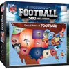 MasterPieces NFL League Map Puzzle - 500-Piece Sports Puzzle for Adults - Officially Licensed NFL Product