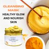 Kathy Rose Naturals Turmeric Face Mask – Advanced Turmeric Clay Mask with Aloe Vera – Skin Brightening Mask with Curcuma and Kaolin Clay – Illuminating Turmeric Face Mask for Even Skin 5.6 OZ