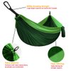 Gold Armour Camping Hammock - XL Double Hammock Portable Hammock Camping Accessories Gear for Outdoor Indoor with Tree Straps, USA Based Brand (Green)
