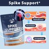 Atherionyxora Spike Detox – Nattokinase Supplement 10,000 FU with Serrapeptase 18,000 SPU & Bromelain 800 GDU – 3-in-1 Systemic Multi-Enzyme Formula for Heart - 90 Tablets