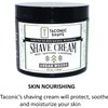 Taconic Shave, All Natural Shave Cream – Highly-Concentrated Shaving Cream for Men – 4 oz. Moisturizing Shaving Cream Tub with Skin Soothing Ingredients – Urban Woods with hints of Cedar and Bergamot