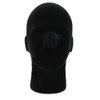 LIAMTU Male Wigs Display Mannequin Head Stand Model HTC Vive VR Headsets Mount Styrofoam Foam Black