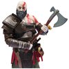 PlayStation God of War Ragnarök, 6” Kratos Action Figure with 5 Accessories, The Shapes Collection, for PS5 Fans & Collectors Ages 17+