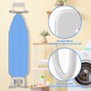 RIUOTA Ironing Board Wall Mount Ironing Board Hanger Wall Mount for Laundry Rooms,White
