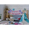 Birthday Banner Baseball Happy Birthday Red Blue Banners Boy Party Decorations Sport Themed Party Baseball Birthday Supplies for Man Women