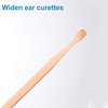 10pcs Bamboo Ear Pick Ear Cleaner Ear Spoon Earwax Curette Remover Earpick Tool Hanging Clean Tool for Ear for Adult Children