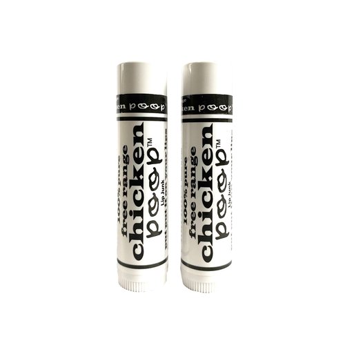 Simone Chickenbone 100% Natural Moisturizing Lip Balm for Dry, Chapped Lips (Original), 2 Pack
