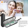 ProCase Electric Toothbrush Hard Travel Case Compatible with Oral-B Pro 1000 8000, Sonicare 1100 5100 6100, Carrying Bag Carrier for Battery Power Rechargeable Toothbrush (Case Only) –Black