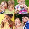 FANRUI 60 Sheets 500+ Patterns Cartoon Temporary Tattoos For Kids Girls, Groovy Cute Mermaid Unicorn Dinosaur Butterfly Temp Fake Tattoo Stickers, Small Animals Summer Tatoos Tatuajes Temporales Child