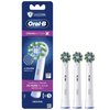 Oral-B Cross Action Replacement Brush Heads for an Oral-B Electric Toothbrush, Pack of 3, Black