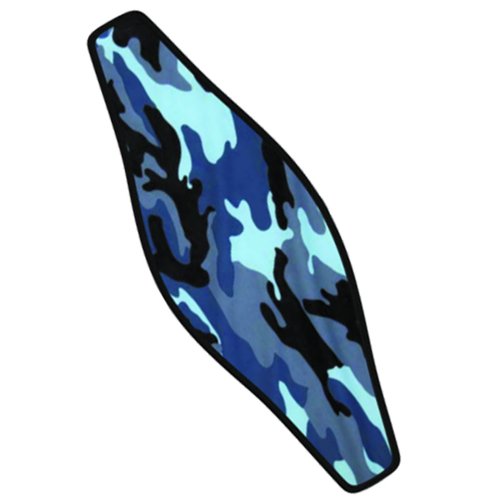 Innovative Scuba Concepts Scuba Diving Mask Strap Wrapper Blue Camouflage