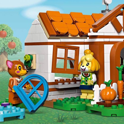 LEGO Animal Crossing Isabelle’s House Visit, Buildable Creative Toy for Kids, Includes Fauna and more Animal Crossing Toy Figures, Video Game Toy, Birthday Gift for Girls and Boys Ages 6 and Up, 77049