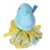 Peeps for Pets Plush Chick Fleece Bottom Dog Toy in Blue and Yellow Blue Peeps Chick Dog Toys, Small Plush Dog Toys with Squeaker Soft and Squeaky Dog Toy for Pets