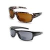 2 Pair Bifocal Sunglasses for Men and Women Sports UV Protection Reading reader Sunglasses (+2.50)