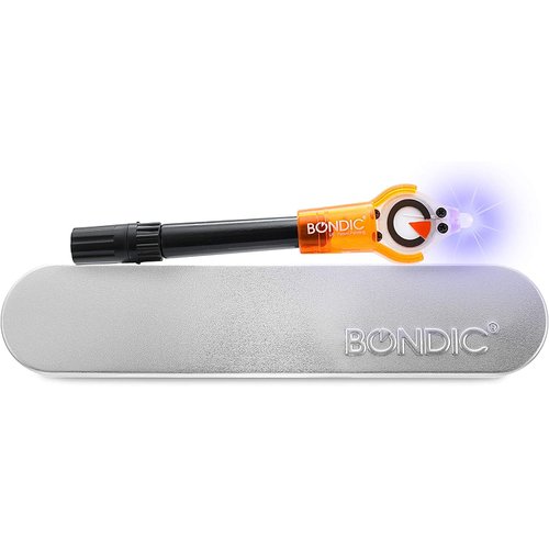 Bondic UV Liquid Plastic Welder, Super Glue, Cures Quickly, UV Resin Kit with Light for Home, Plastic, Jewelry (LED Light & Liquid Cartridge in a Tin Case)