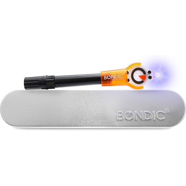 Bondic UV Liquid Plastic Welder, Super Glue, Cures Quickly, UV Resin Kit with Light for Home, Plastic, Jewelry (LED Light & Liquid Cartridge in a Tin Case)