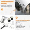 338906 Gas Dryer Flame Sensor 279834 Gas Valve Solenoid Coils 279311 Igniter Kit by Blutoget- Gas Dryer Repair Kit - Fit for Whirlpool Ken-More Dryers- Replaces WP338906 AP3094251 PS334310