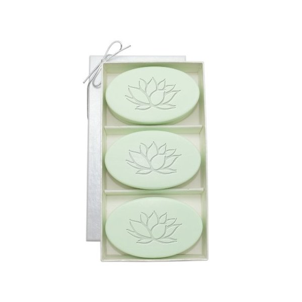 Carved Solutions Signature Spa Trio Green Tea & Bergamont-Lotus Soap