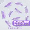 PERMANIA Lash Lift Shield, Super Soft Lash Lift Pads Fox Shape Lash Perm Rod Eyelash Curler Tool Suitable for 7-15mm Eyelashes (Purple)