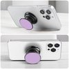 FAB POPS Phone Grip with Expandable Stand, Built in Magnets, Adhesive Attachment, Mounting Plate Included, Your All in one Phone Holder. Violet